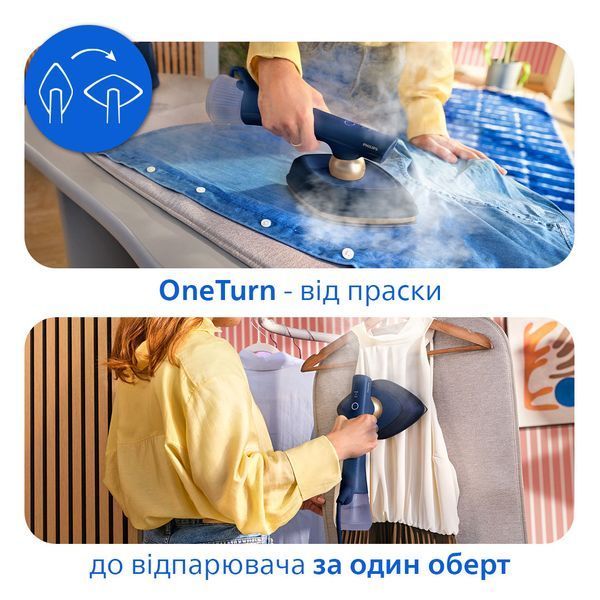 Отпариватель-утюг 2 в 1 Philips OneTurn GC215/20 GC215/20 фото