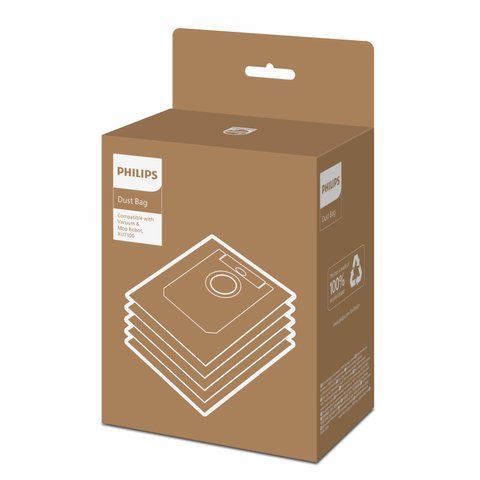 Змінні мішки для пилу для робота-пилососа Philips серії 7000 XV1472/00 фото