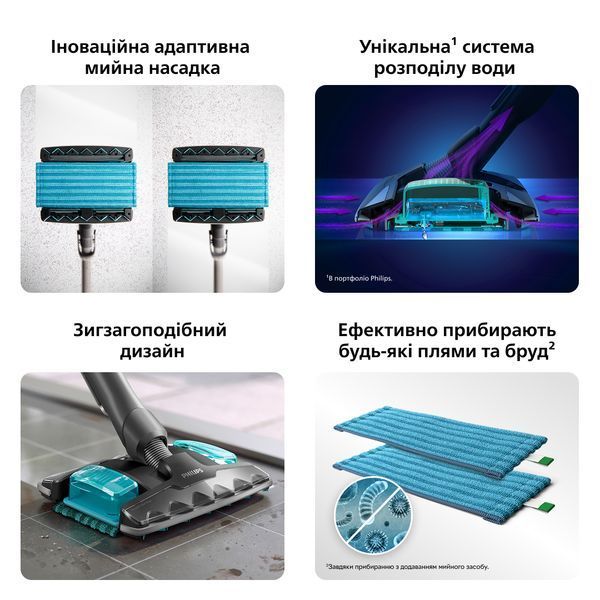 Моющий беспроводной пылесос Philips Complete Series 8000 XC8157/01 XC8157/01 фото