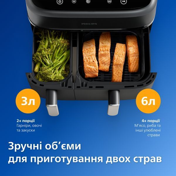 Аэрогриль Philips NA351/00 с двумя корзинами серии 3000 NA351/00 фото