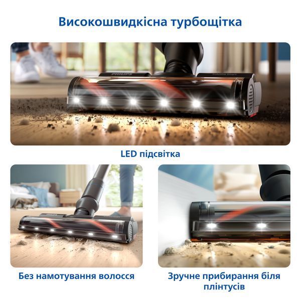 Миючий бездротовий пилосос Philips Aqua Series 7000 XC7163/01 XC7163/01 фото